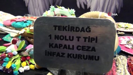 Kadın mahkumların el emeği ürünleri satışa sunuldu