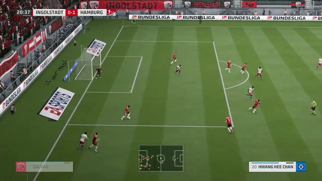 German 2 Bundesliga - Hamburger SV @ FC Ingolstadt - FIFA 19 Simulation Full Game 1/12/18