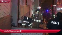 İstanbul’da yangın paniği