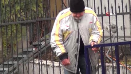 Taksim'de Soğuktan Donmak Üzere Olan Yaşlı Adam Son Anda Kurtarıldı