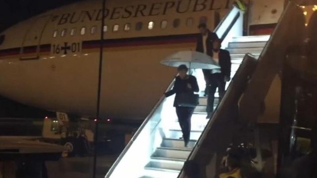 G20 : Angela Merkel atterrit d'urgence à Cologne