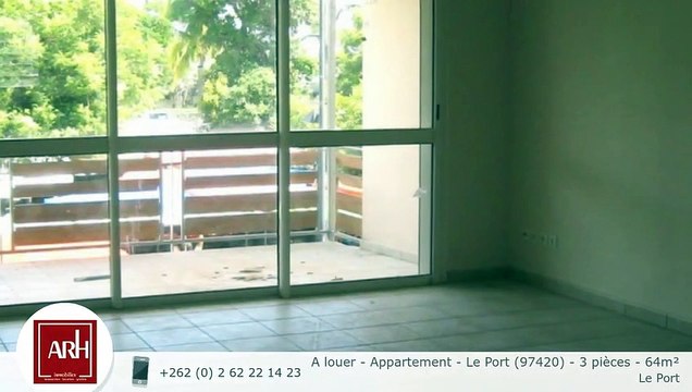 A louer - Appartement - Le Port (97420) - 3 pièces - 64m²