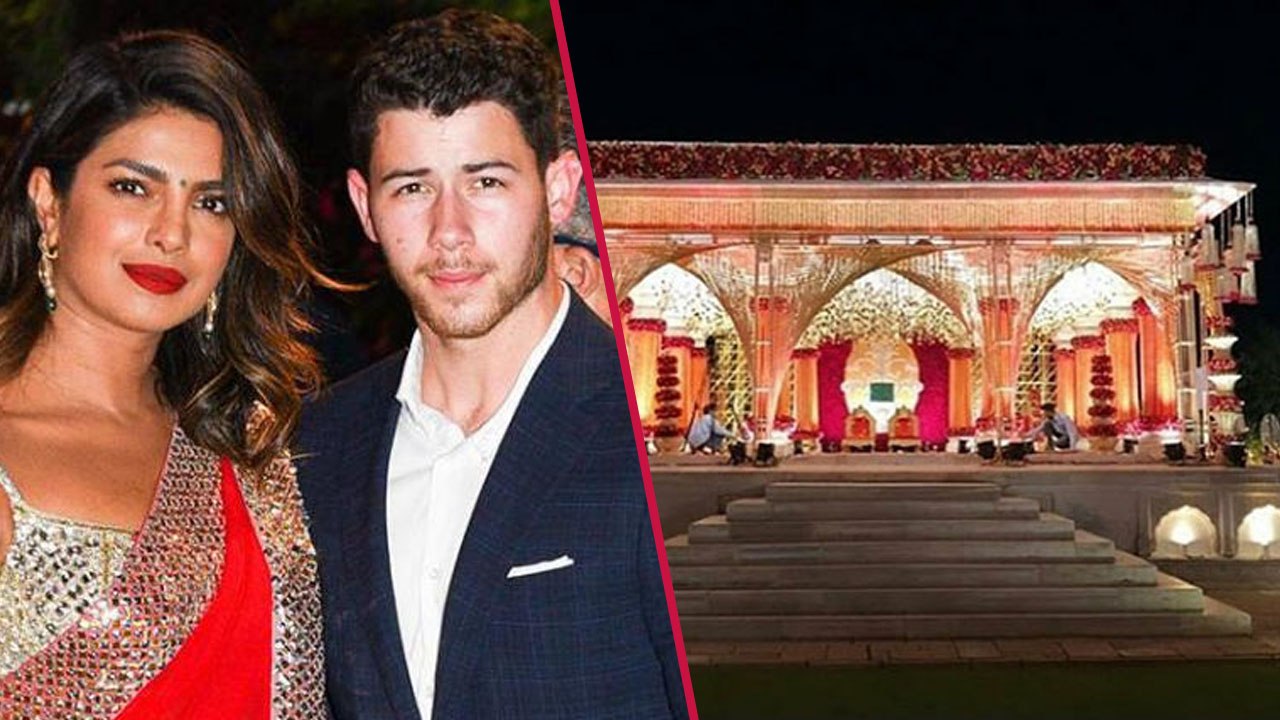 Priyanka Chopra & Nick Wedding: Inside pictures of Umaid Bhavan decoration for Sangeet | FilmiBeat