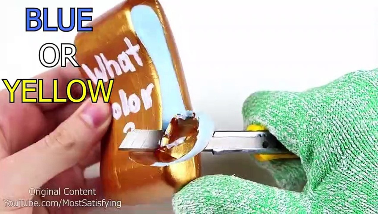 Soap Cutting ASMR ! Guess the Color ! Satisfying ASMR Video !