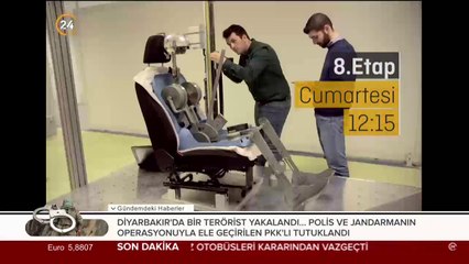 8. Etap cumartesi 12:15'te