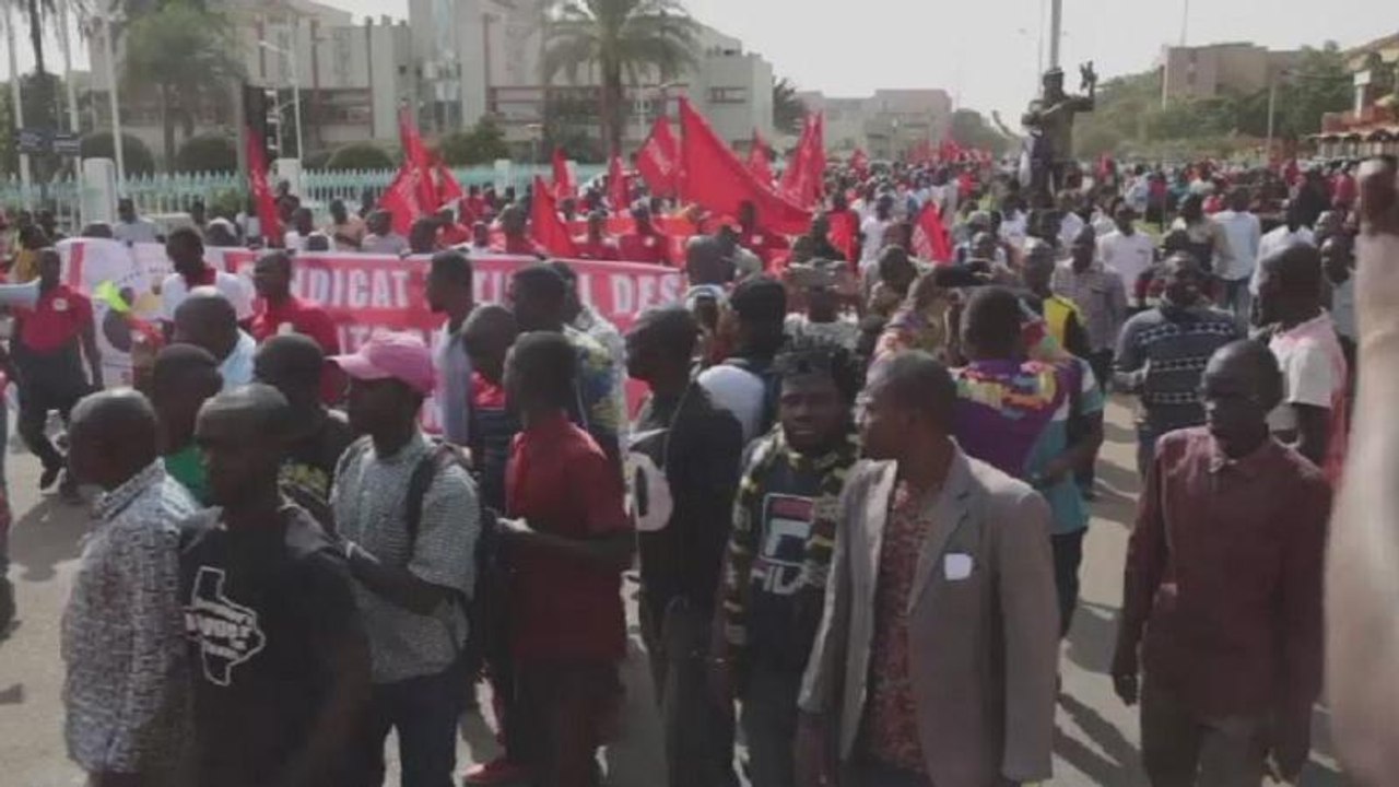 Burkina Faso: Protest against fuel price increase