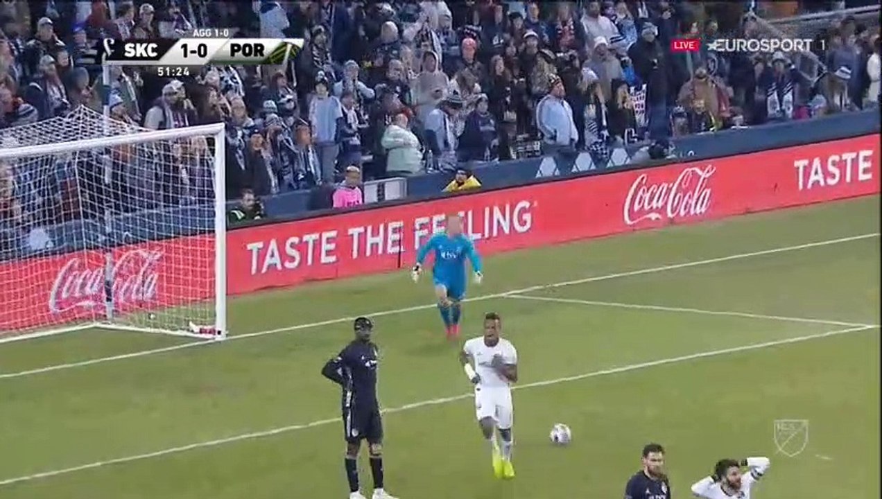 Sebastian Blanco stunning goal - Sporting Kansas City 1-[1] Portland Timbers