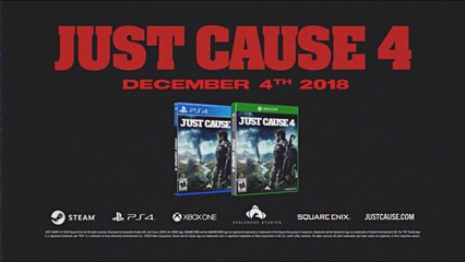 Just Cause 4 : Trailer films d'action façon 1980's