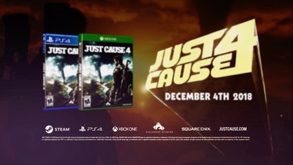 Just Cause 4 : Trailer films d'action façon 1970's