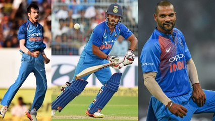 World Cup 2019: Shikhar Dhawan, Yuzvendra Chahal, Jadhav confirmed in team | वनइंडिया हिंदी