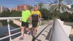 Un corredor de Valencia vuelve a correr un maratón desde que es ciego