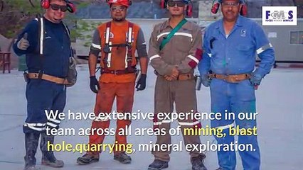 Blast Hole Drilling, DTH products @ Focus Mining Services