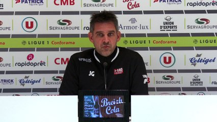 Le point presse de Jocelyn Gourvennec avant Nice