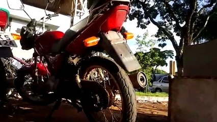 Motocicleta furtada é recuperada pela PM