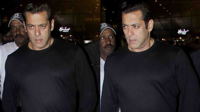 Salman Khan looks tired at Mumbai Airport, returns from Bharat shooting; Watch Video | FilmiBeat