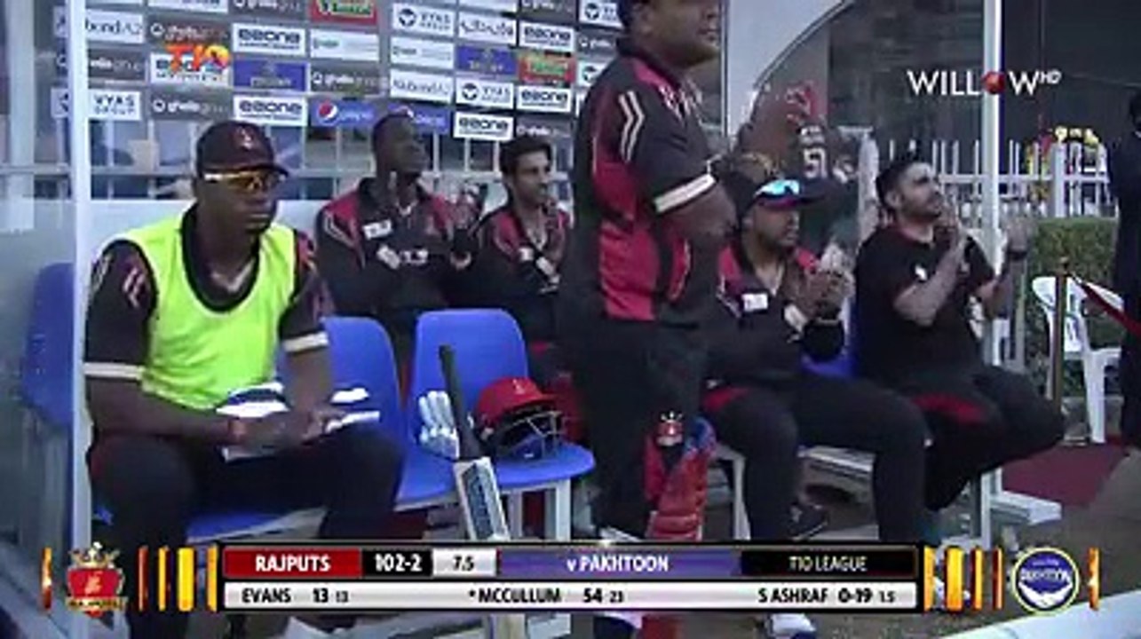 T10 League | Pakhtoons vs Rajputs  | cricket | Highlights  Match  #6