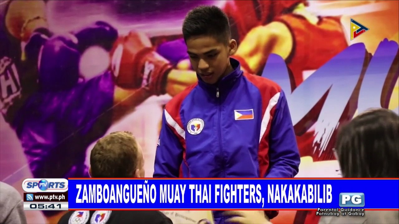 SPORTS BALITA: Zamboangueño Muay Thai fighters, nakakabilib