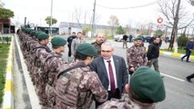 Binbaşı Arslan Kulaksız'ın katilini etkisiz hale getiren kahramanlara ziyaret