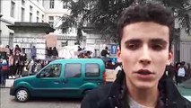 Au lycée Vaugelas à Chambéry, le porte-paroles des élèves en colère nous explique les raisons de leur mobilisation