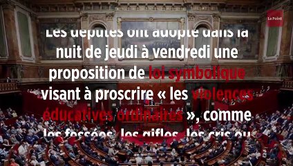 L'Assemblée nationale vote la fin de la fessée