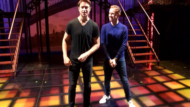 Sam Dances With Saturday Night Fever Actor - Richard Winsor!