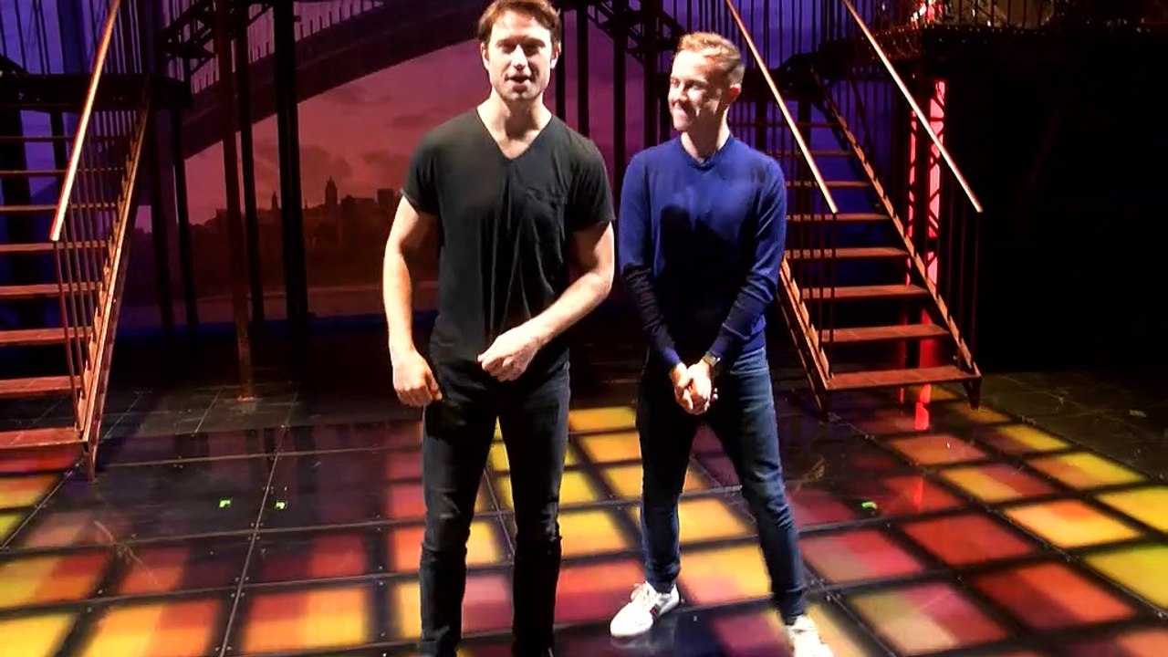 Sam Dances With Saturday Night Fever Actor - Richard Winsor!