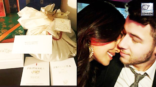 Priyanka Chopra & Nick Jonas' Customised Wedding Gift Revealed, Video Inside