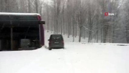 Kocaeli’nin yüksek kesimleri beyaza büründü