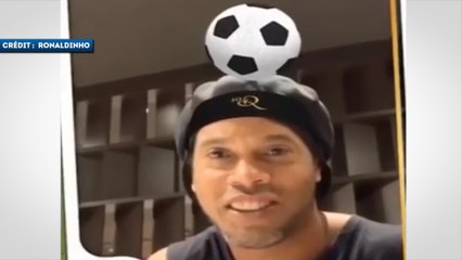 Neymar et Messi relèvent le défi de Ronaldinho sur Instagram