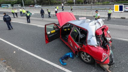 Hong Kong coach crash kills five