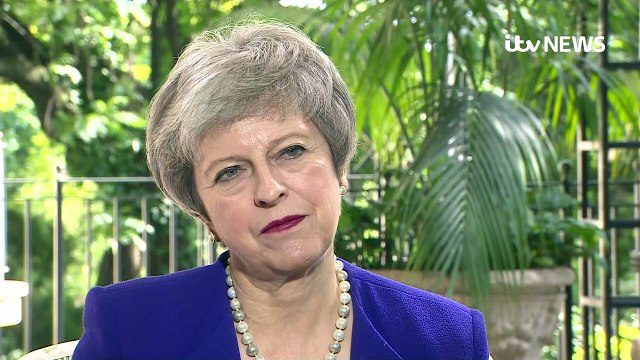 May speaks to ITV News in Buenos Aires