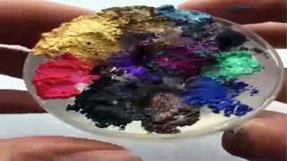 PIGMENT SLIME MIXING  - Most Satisfying Slime ASMR Video Compilation !!