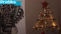 DIY : comment  fabriquer un sapin mural ?