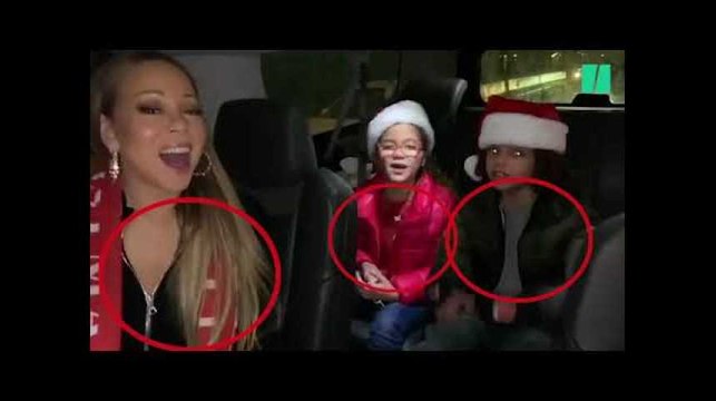 Mariah Carey chante All I want for Christmas avec ses enfants, mais ce n'est pas ce qu'on retient