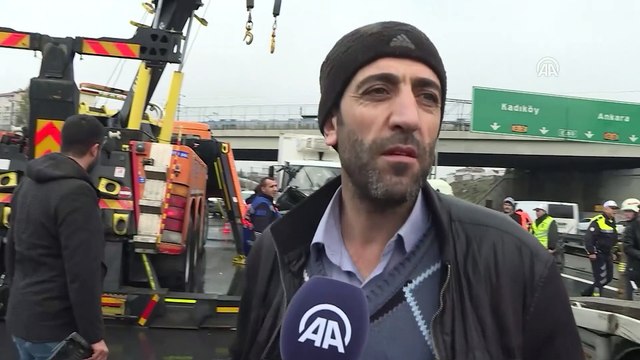 TEM’de zincirleme trafik kazası (2) - İSTANBUL