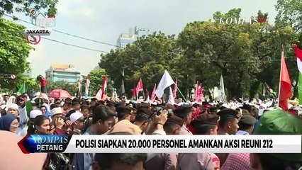 Polisi Siapkan 20.000 Personel Amankan Aksi Reuni 212