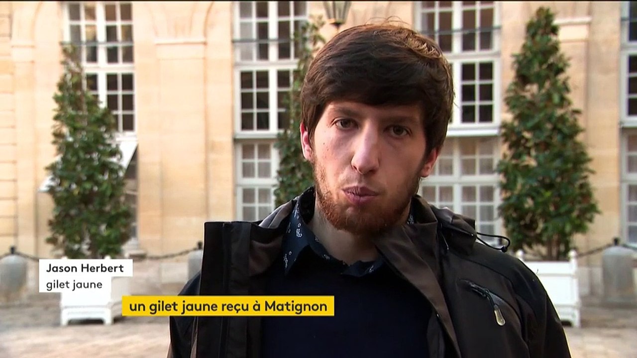 "Je n'ai pas souhaité poursuivre parce qu'il n'était pas possible de filmer", dit le "gilet jaune" qui a quitté Matignon