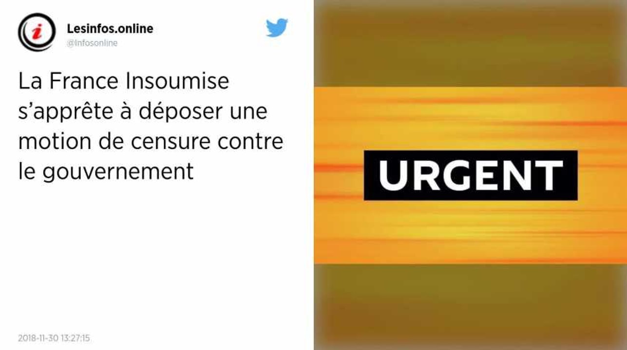 Gilets jaunes. Les députés du groupe communiste PCF veulent déposer une motion de censure.
