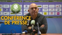 Conférence de presse Grenoble Foot 38 - FC Metz (1-1) : Philippe  HINSCHBERGER (GF38) - Frédéric  ANTONETTI (FCM) - 2018/2019