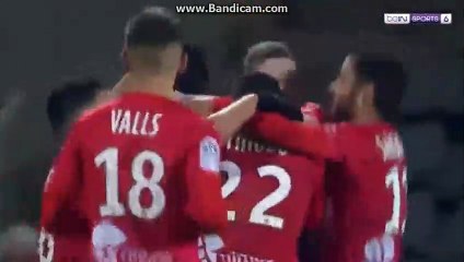 Goal  Denis  Bouanga  Nimes  1  -   0  Amiens  01.12.2018 HD