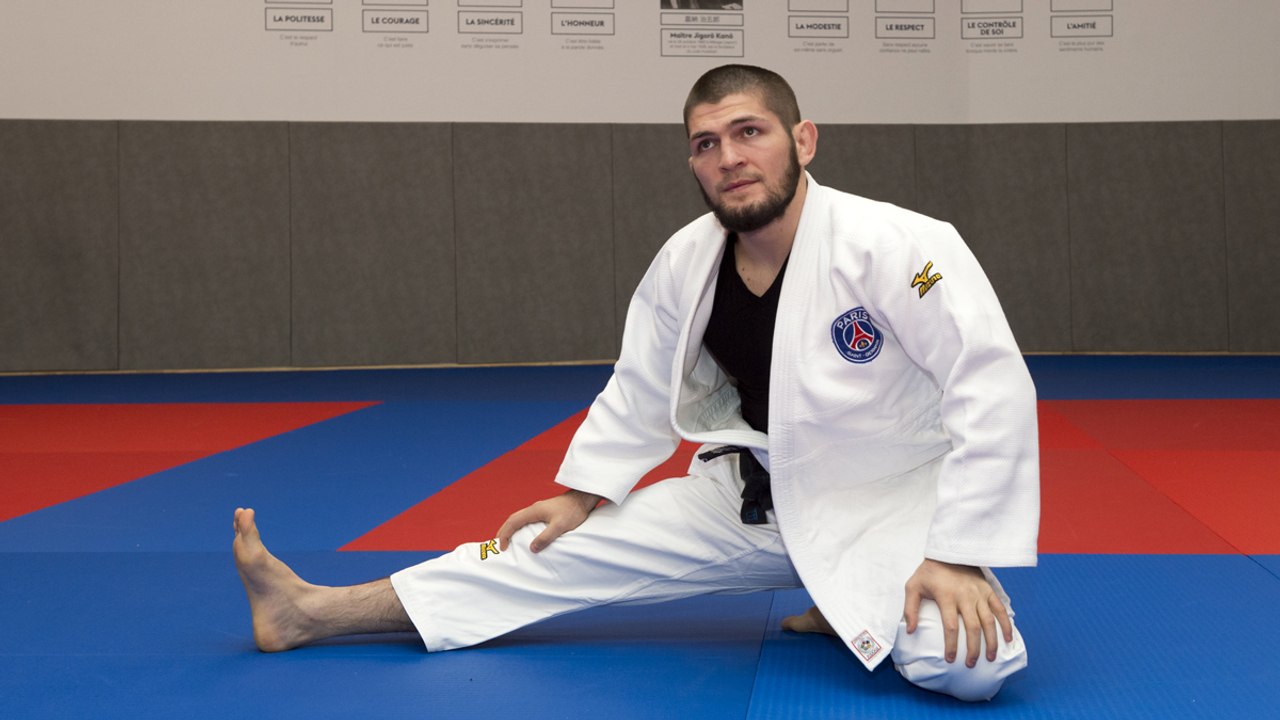 Khabib Nurmagomedov au Dojo Paris SaintGermain Judo Vidéo Dailymotion