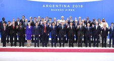 Arjantin'de Geçekleşen G-20 Zirvesi Başladı! Liderler Aile Fotoğrafı Çektirdi