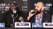 Tyson Fury & Deontay Wilder Full Final Press Conference - Fury Labels Deontay Wilder A Fake & Fraud
