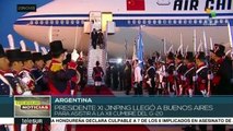 Presidente de China llega a Argentina para asistir a la cumbre del G20