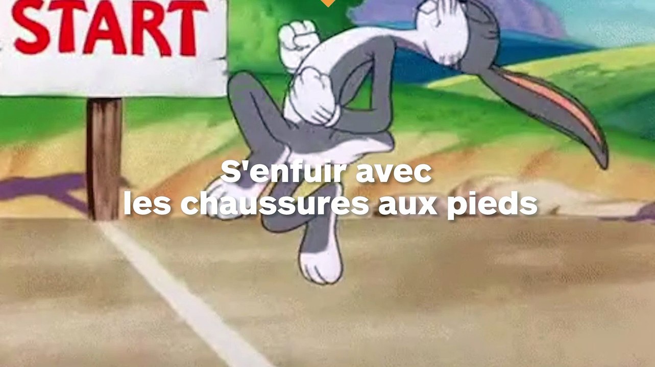 Un client s'enfuit avec les chaussures aux pieds !