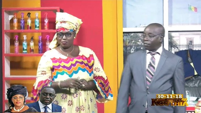 RUBRIQUE MARIEME FAYE SALL & MACKY SALL dans KOUTHIA SHOW du 30 Novembre 2018