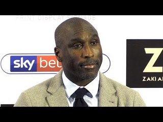 Sol Campbell's First Press Conference As Macclesfield Town Manager
