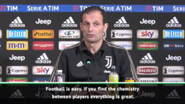 Juve front three of Ronaldo, Dybala and Mandzukic have great chemistry - Allegri