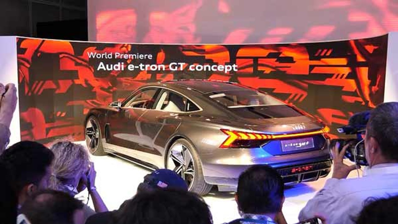 Audi e-Tron GT auf der LA Autoshow 2018