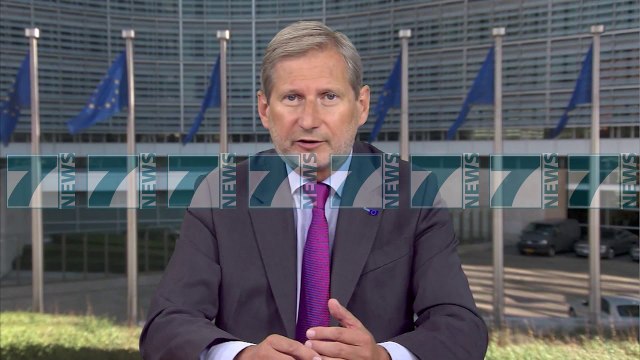 JOHANNES HAHN VIZITON TE HENEN PRISHTINEN - News, Lajme - Kanali 7